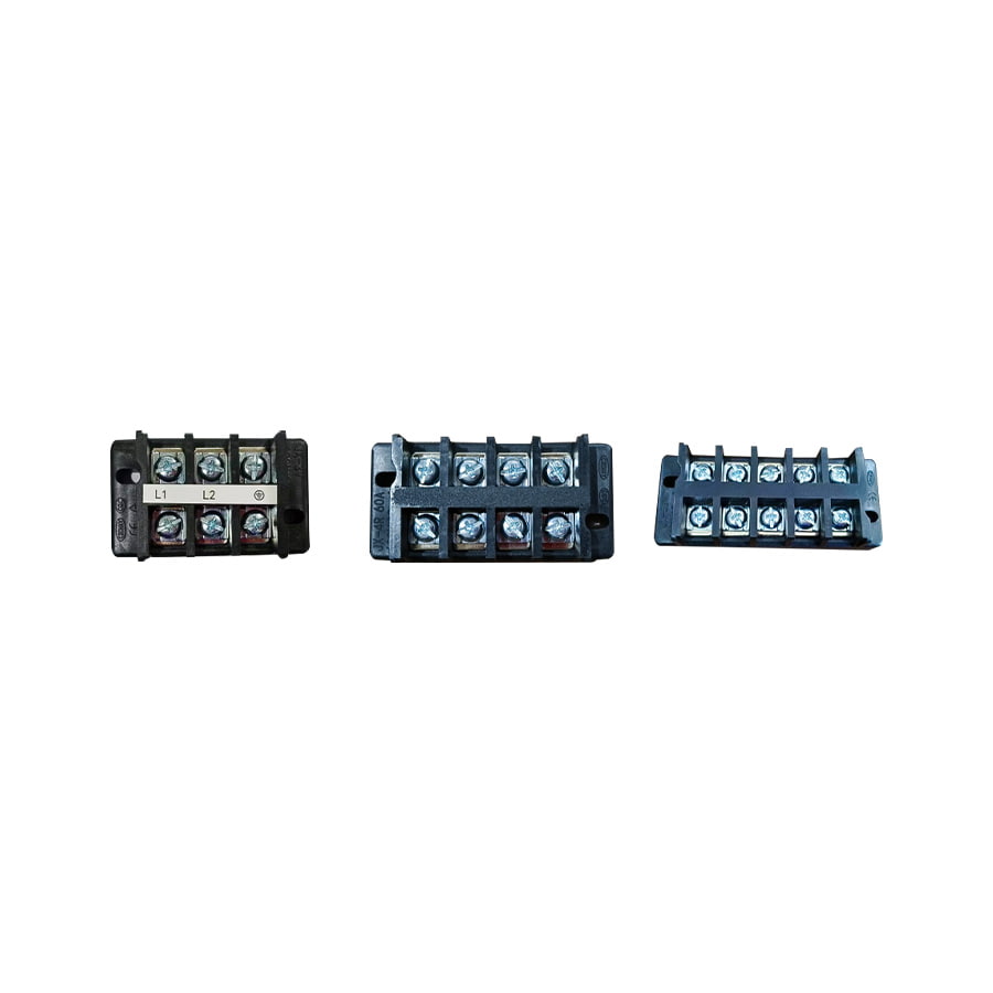 Morsettiera JX-3V/JX-4R/JX-5B 600 V 10 mm² con fori di montaggio